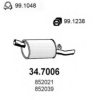 ASSO 34.7006 End Silencer